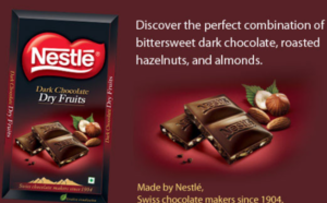 Nestle dark chocolate