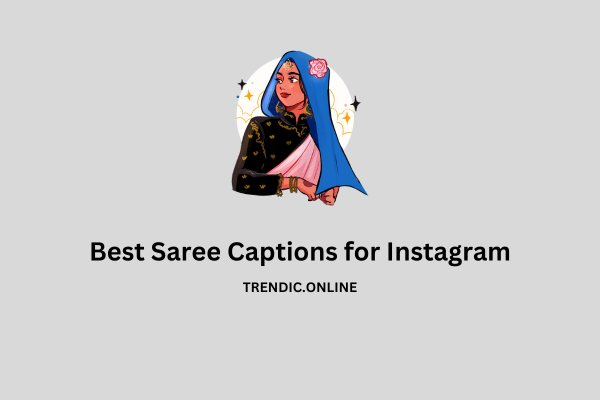 Best Saree Captions for Instagram