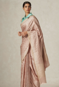 Contemporary Geometric Banarasi Saree