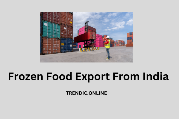 Frozen Food Export From India