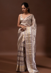 Metallic Banarasi Saree