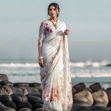 Linen Sarees